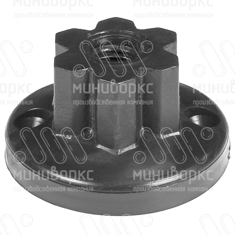 Пластиковые подпятники для мебели – ОПВМ10ЧА | картинка 1