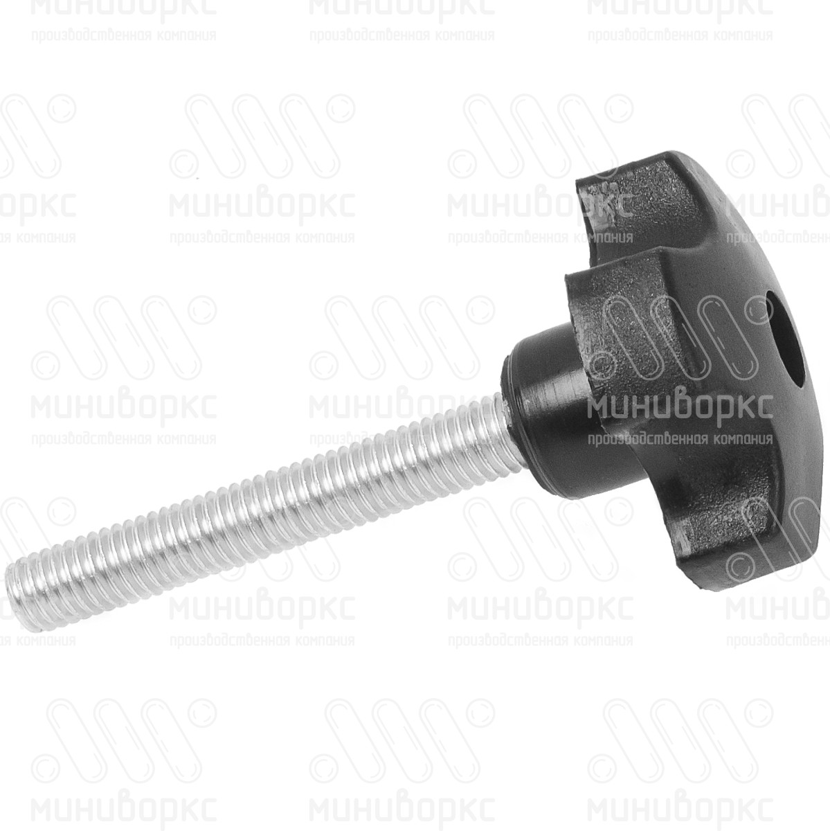 Фиксатор пластиковый с рукояткой m8x95 40 – Ф40М8-95ЧЕ | картинка 2