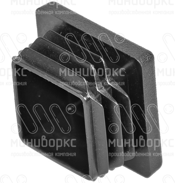 Квадратные заглушки для профильных труб 30x30 – ILQ30-GRIGIO | картинка 2