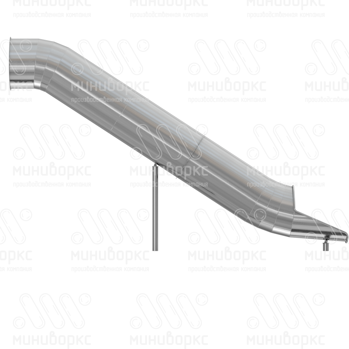 Горки из нержавеющей стали для детских площадок – STP19-2500-765 | картинка 2