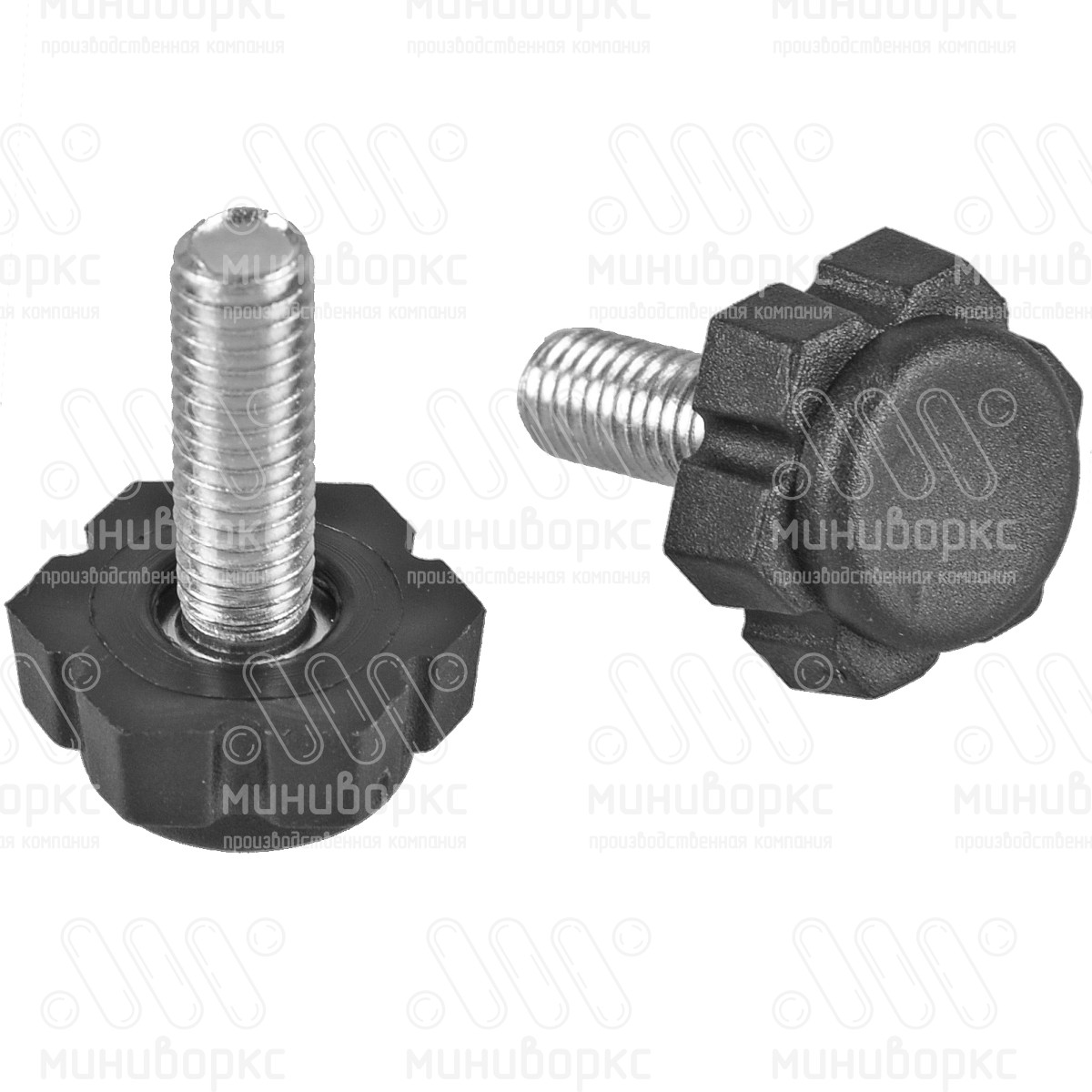 Опора резьбовая  m6x35 19 – 19М6-35ЧС | картинка 4