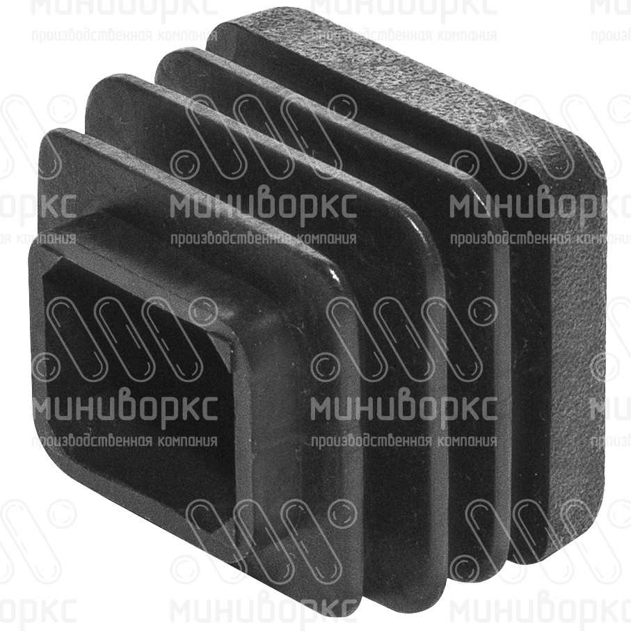 Заглушки для прямоугольной трубы 25x28 – 25-28ПЧВ | картинка 2