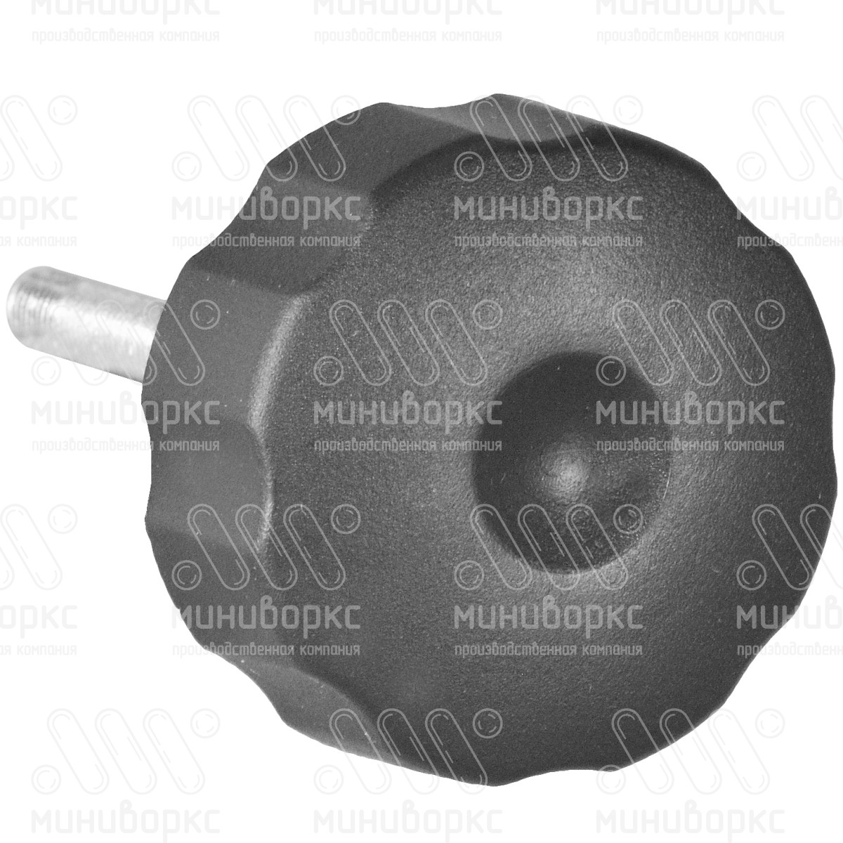 Фиксатор пластиковый с рукояткой m6x60 42 – Ф42М6-60ЧС | картинка 3