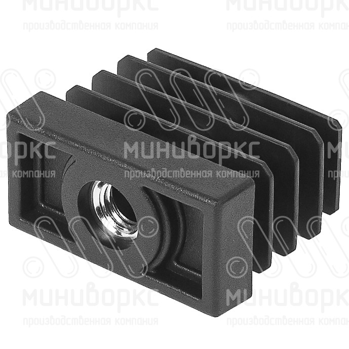 Заглушки для прямоугольной трубы 40x20 – 20-40М10НЧС | картинка 2