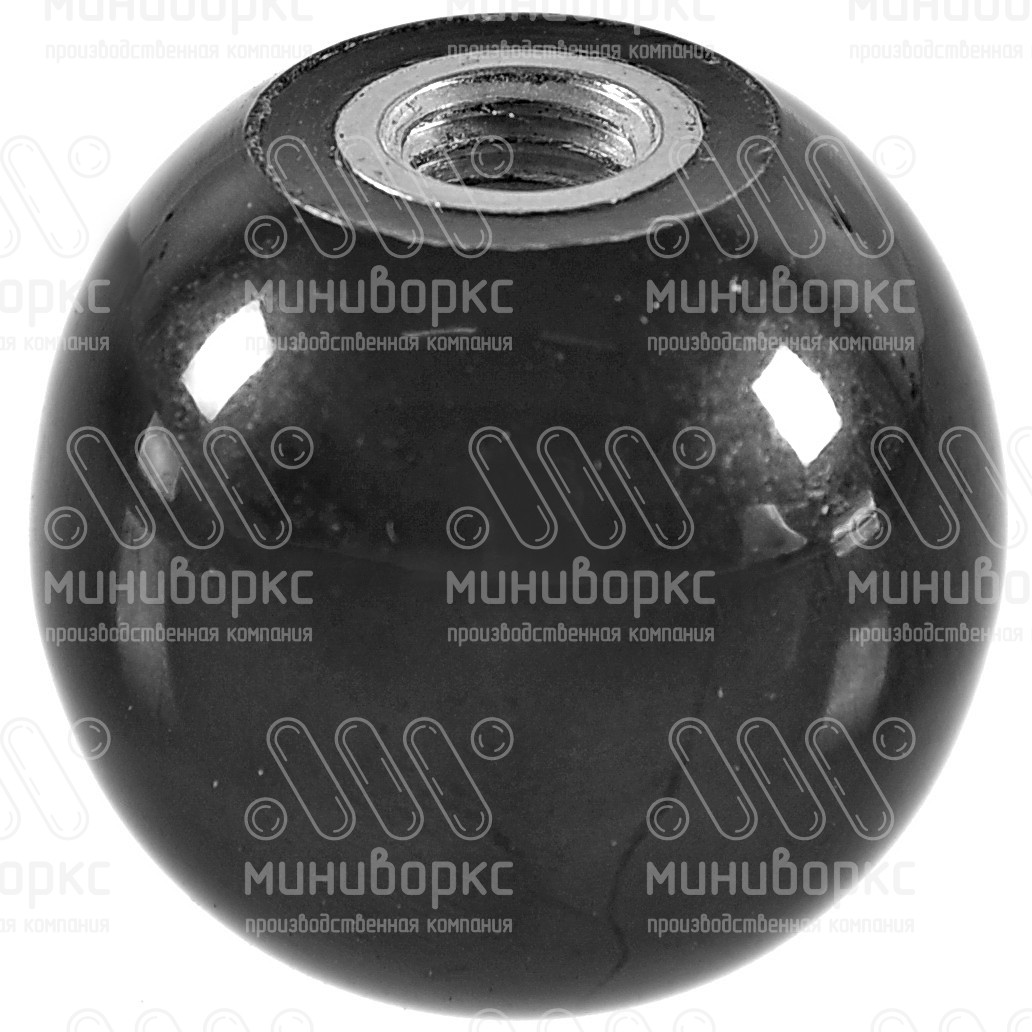 Пластиковые фиксаторы с гайкой m8 40 – KKB408ST-01H | картинка 1