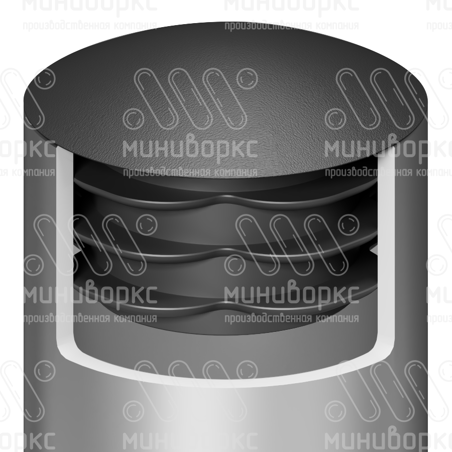 Заглушки для круглой трубы 50 – ILTB50 | картинка 4