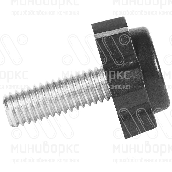 Опора резьбовая  m6x35 19 – 19М6-35ЧС | картинка 2