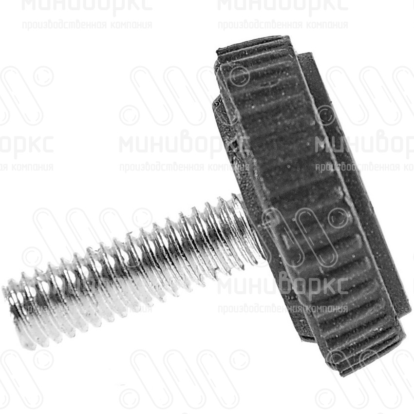 Комплекты квадратных заглушек с опорами 20x20 – 20-20M8.D25x30 | картинка 6