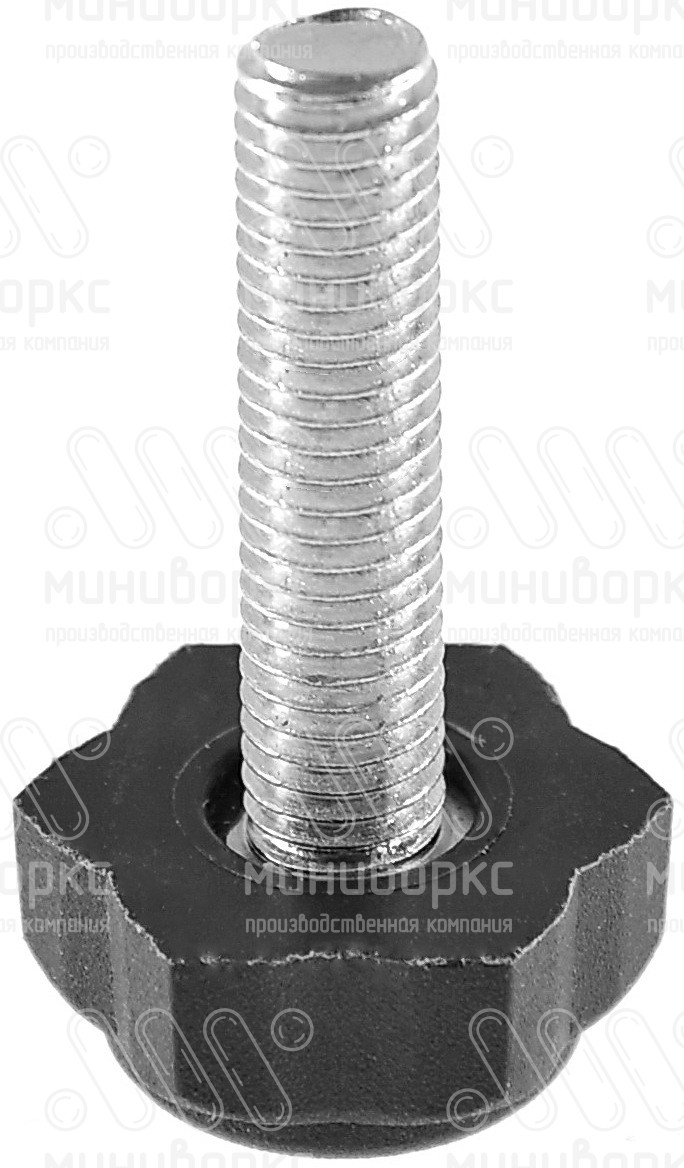 Опора резьбовая  m8x35 22 – 22М8-35ЧС | картинка 1